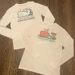 Boys Vineyard Vines Seasonal T-shirts (Halloween and Easter)